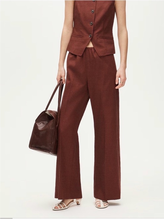 J. Crew Pants - J.Crew Cosmo pant in Gramercy linen blend